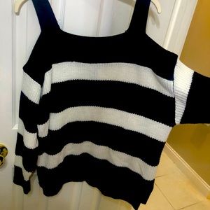 Cold Shoulder Sweater